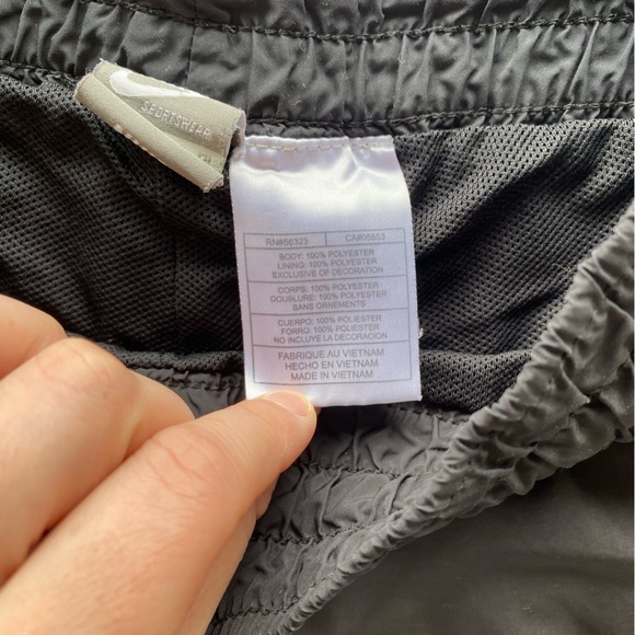 Nike 90s vintage black/hot‎ pink track pants small - Picture 7 of 8